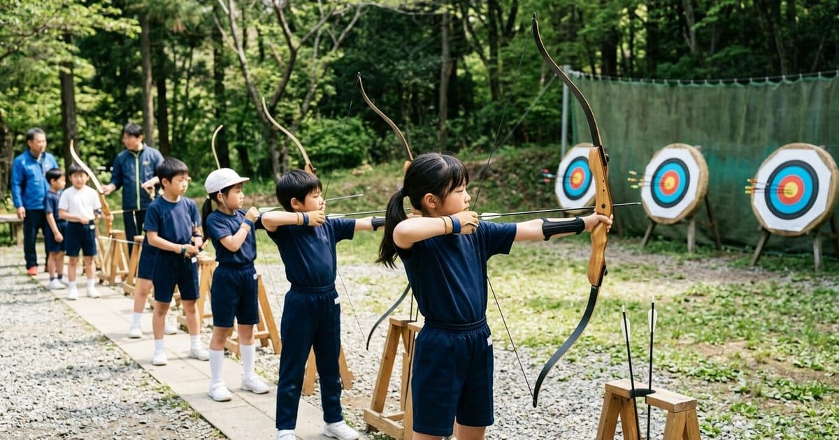 アーチェリーに向いている子の特徴|年齢や性別を問わずできるスポーツ