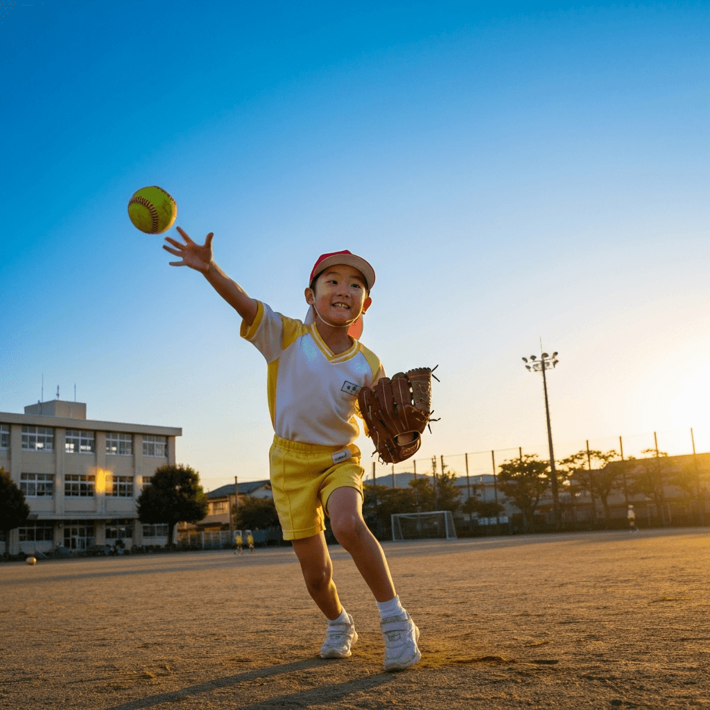 ソフトボール投げの全国平均は?|投げるのが苦手な子に親ができること