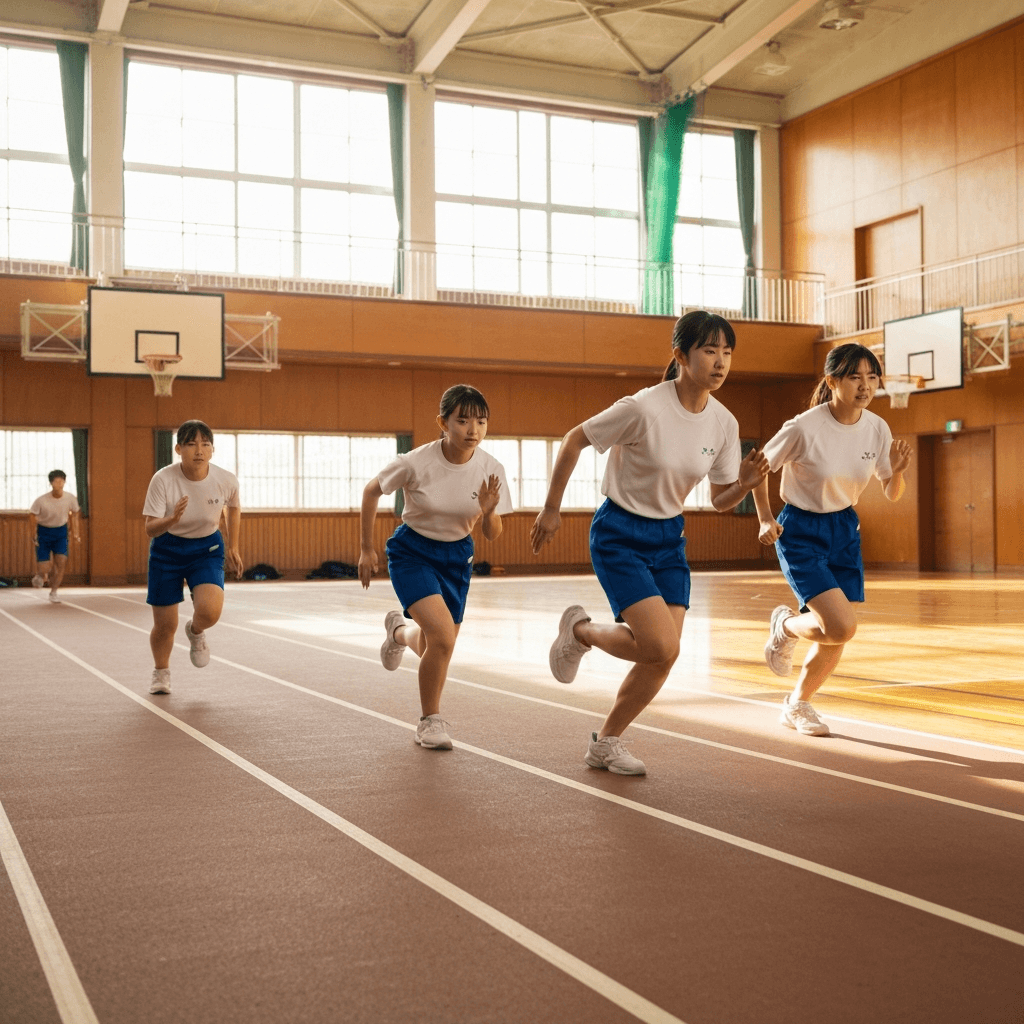 中学2年生の体力テスト全国平均|8種目の目安と評価基準