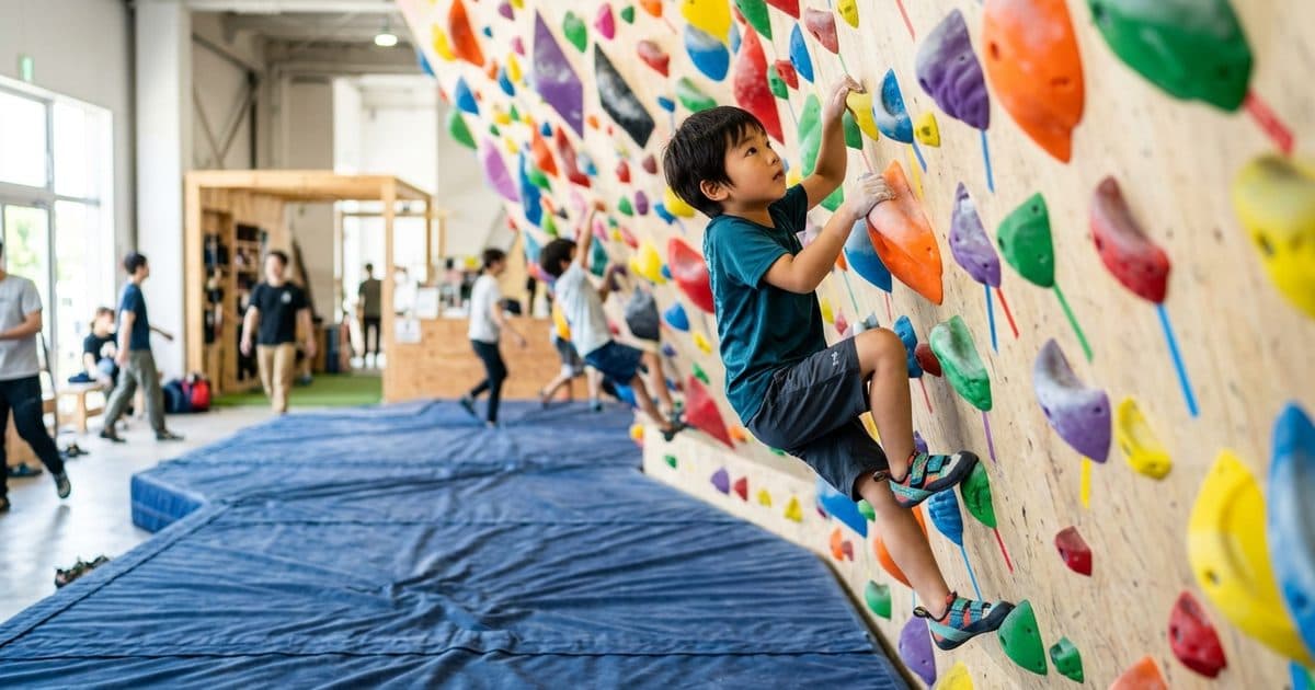 スポーツクライミングに向いている子の特徴|オリンピック競技の適性診断