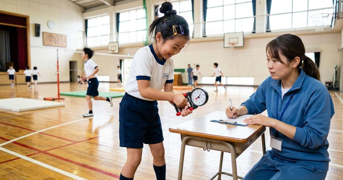小学生の握力の平均は?全国平均と得点表