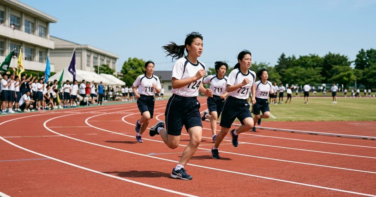 中学生の持久走の平均記録は?中2の全国平均と得点表