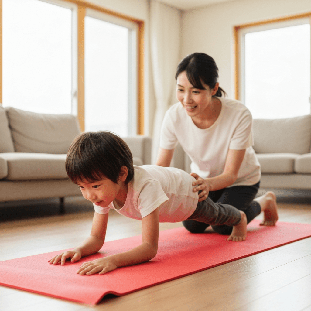 子どもの体幹トレーニング入門|何歳から?家でできるメニュー7選
