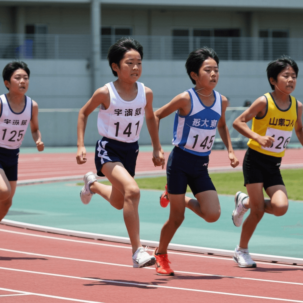 50m走が速い子の特徴と走力を伸ばす方法