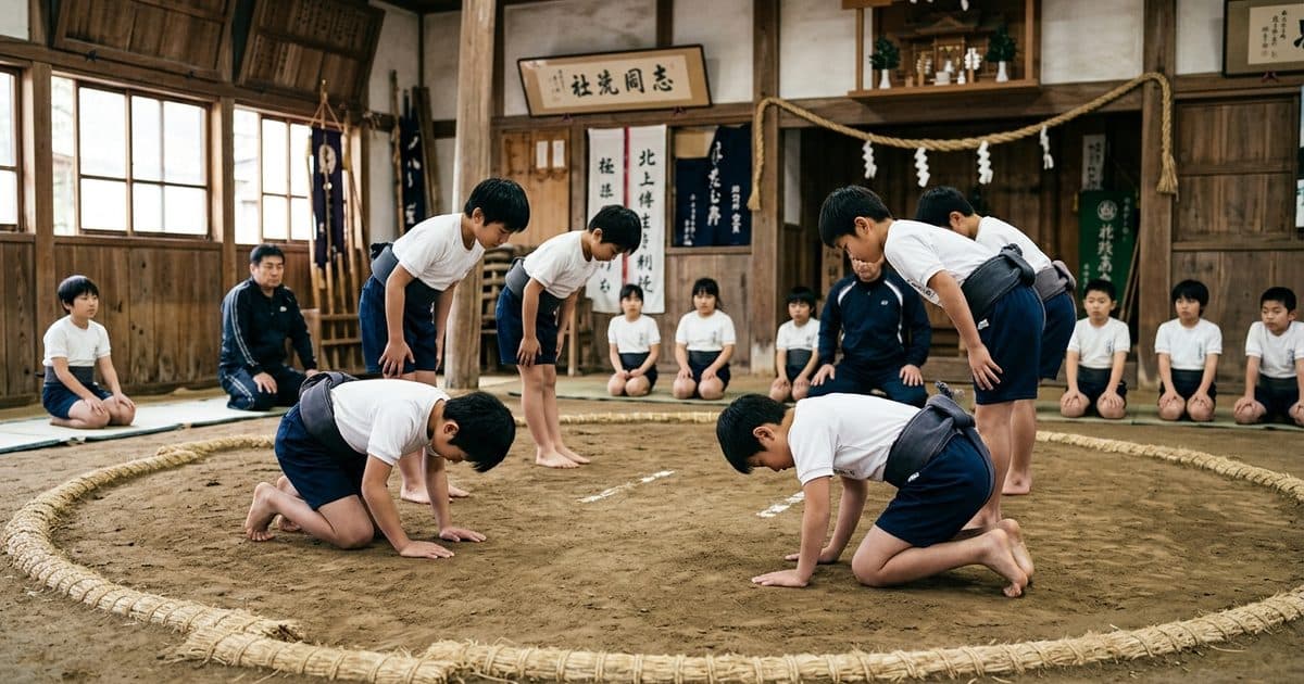相撲に向いている子の特徴|文部科学省の公式資料から見る武道としての特性