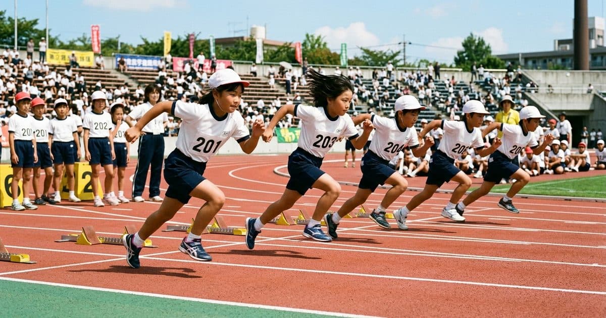 陸上競技に向いている子の特徴|小学生の適性を新体力テストで判断